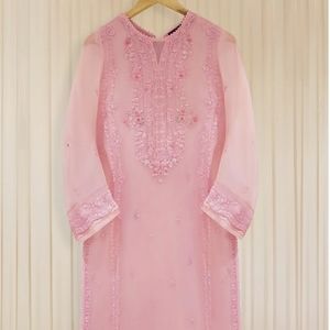 PURE CHIFFON HEAVILY EMBROIDERED